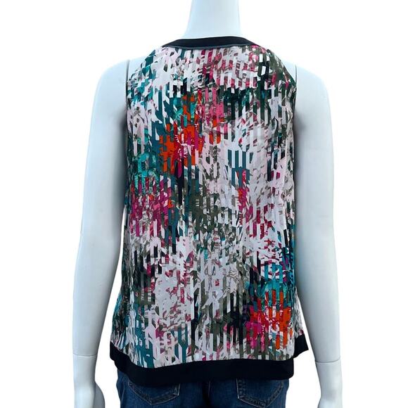 Elizabeth and James Womens Sleeveless Silk Blouse Size Small - Picture 6 of 9
